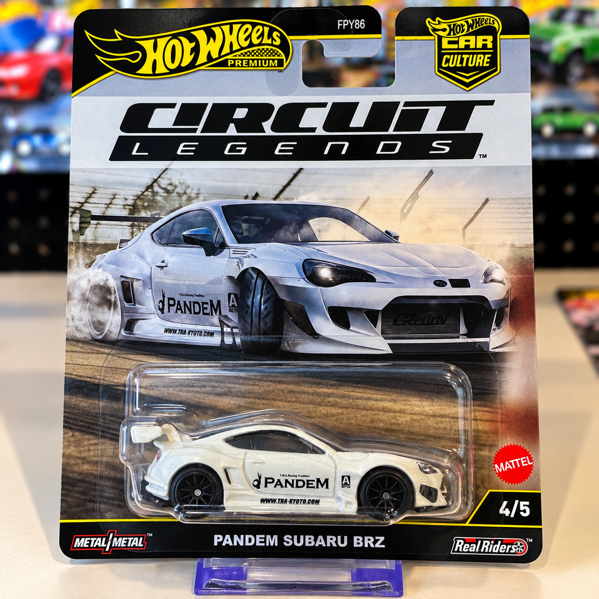 Hot Wheels Premium Pandem Subaru BRZ Circuit Legends Car Culture 4/5 Real Riders